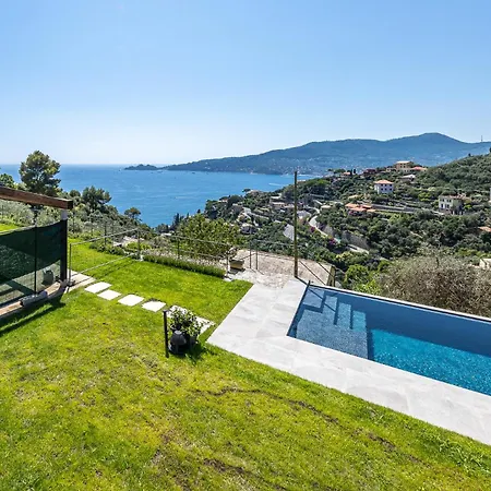 Villa Dufour 2 Lusso, Piscina E Vista Da Sogno Zoagli